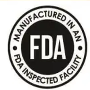 FDA inspected facility badge